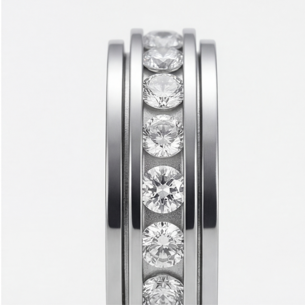 🔥This week's hot sale🔥Rotating Zirconia Spinner Ring