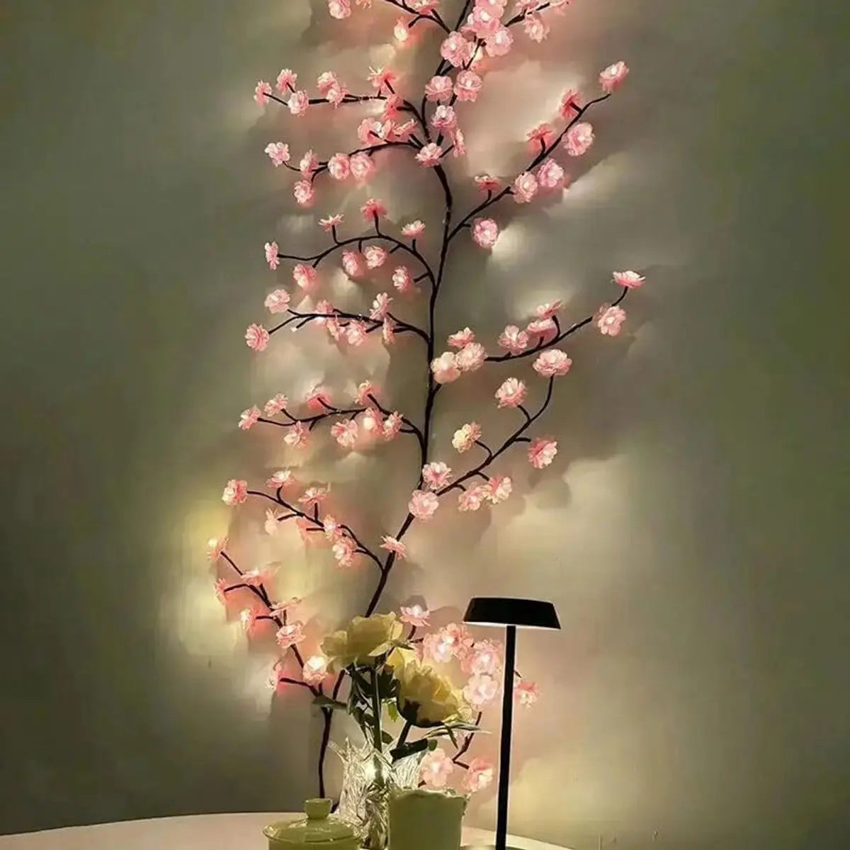 🔥This week's hot sale🔥cherry blossom wall light decor