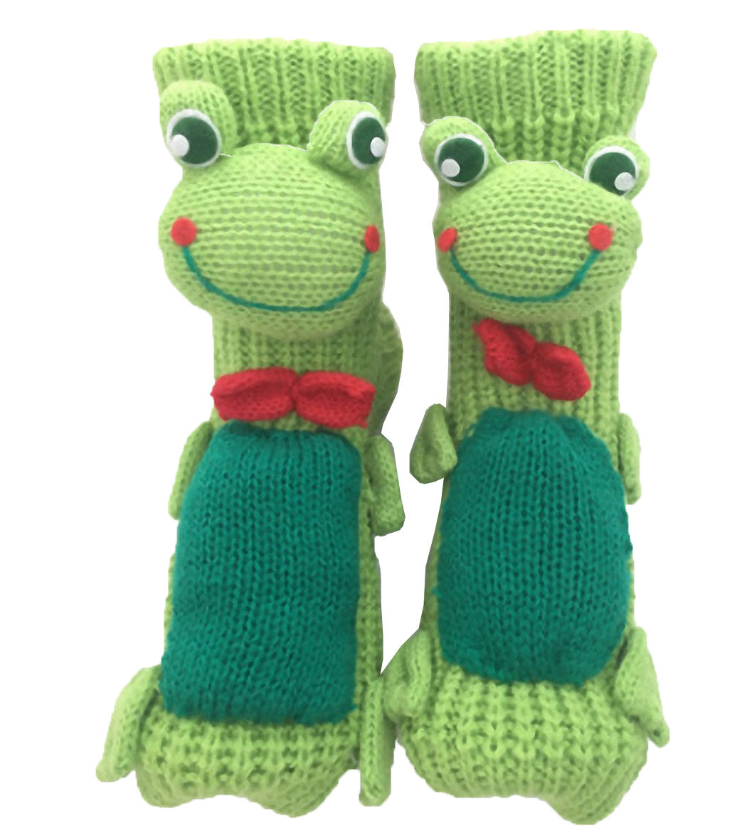 🔥This week's hot sale🔥3D cartoon animal winter warm home knitted sweater socks