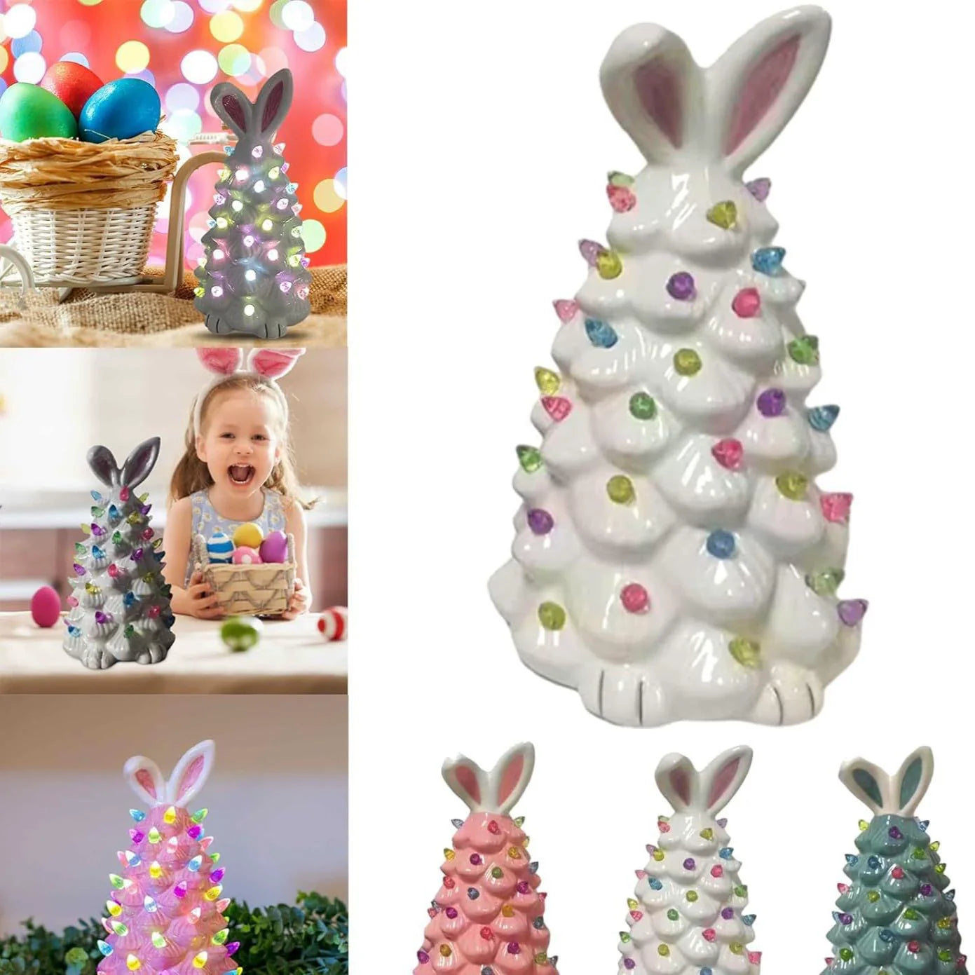 🔥This week's hot sale🔥 pink bunny christmas tree