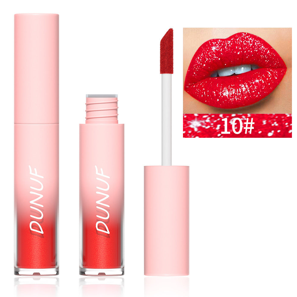 🔥This week's hot sale🔥Dunuf 18 Colors Diamond Lip Gloss