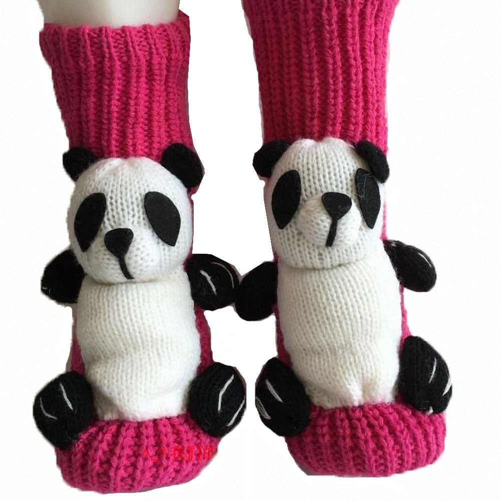 🔥This week's hot sale🔥3D cartoon animal winter warm home knitted sweater socks