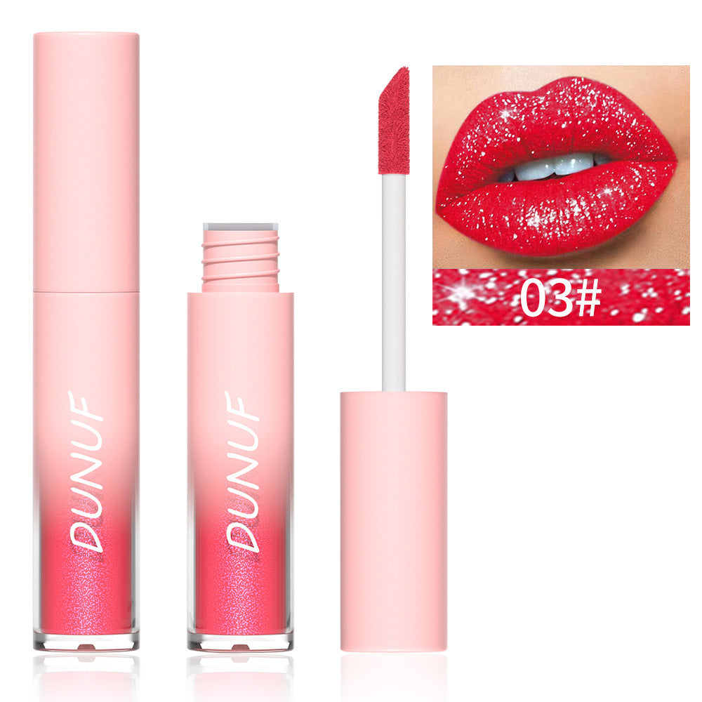 🔥This week's hot sale🔥Dunuf 18 Colors Diamond Lip Gloss