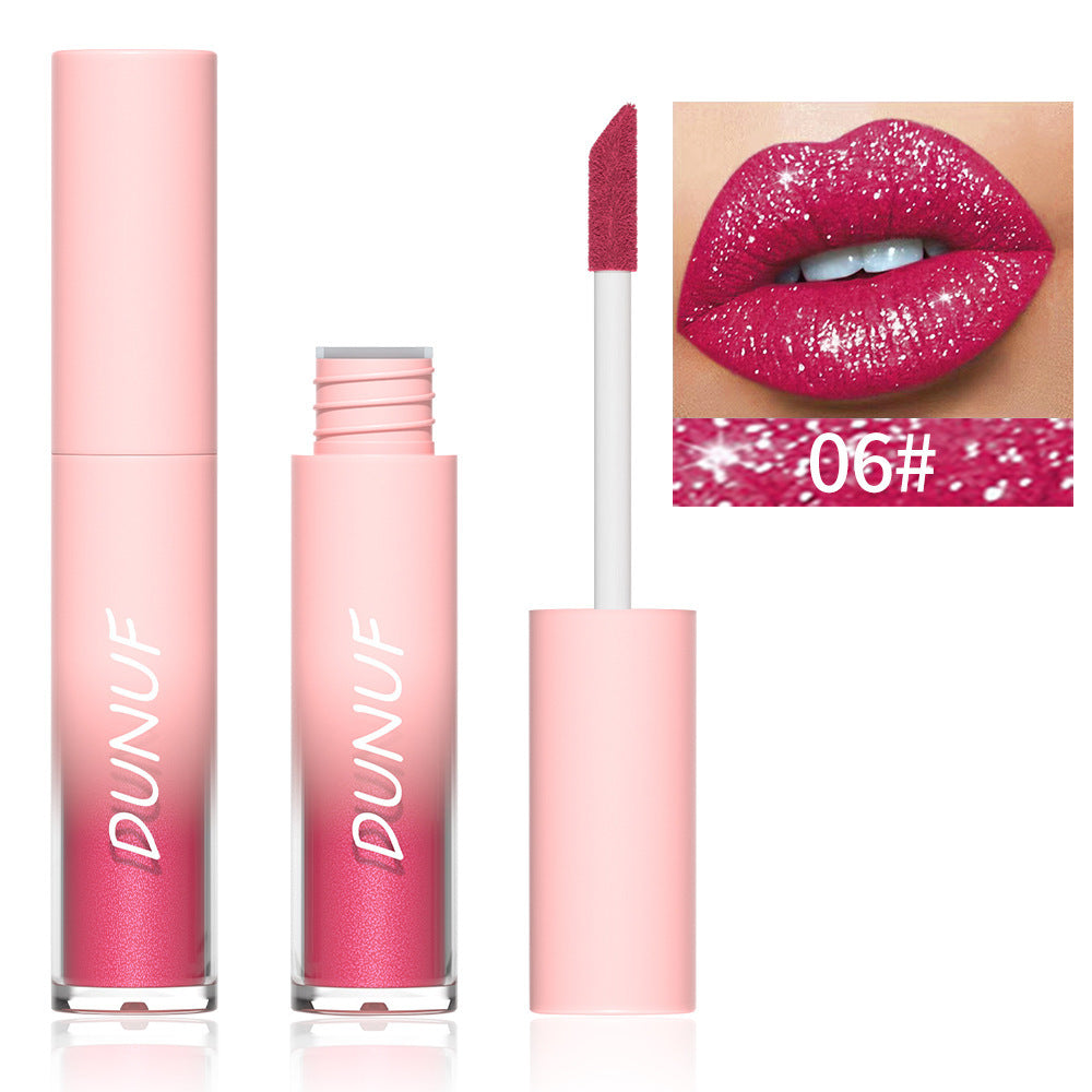 🔥This week's hot sale🔥Dunuf 18 Colors Diamond Lip Gloss