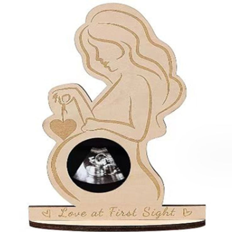 🔥This week's hot sale🔥Heart-shaped pattern baby ultrasound photo frame