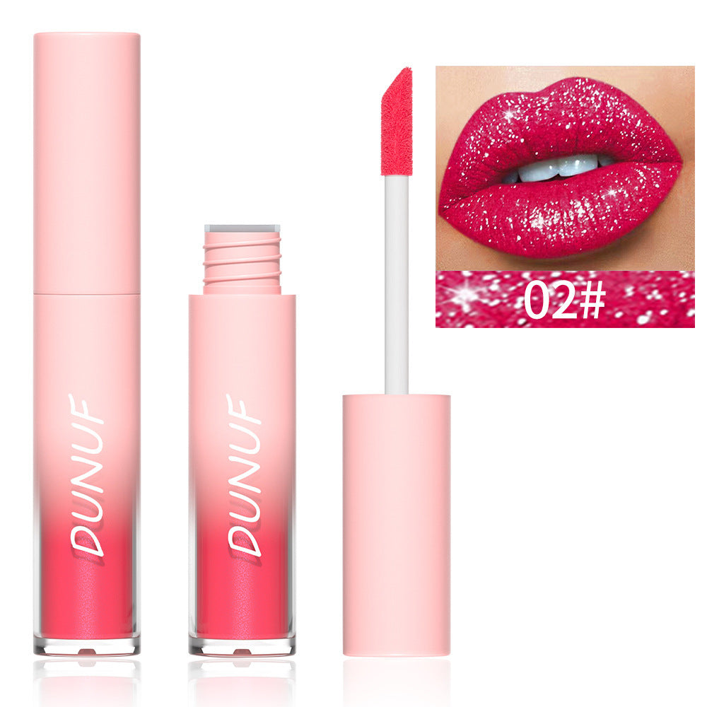 🔥This week's hot sale🔥Dunuf 18 Colors Diamond Lip Gloss