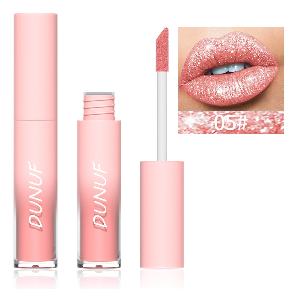 🔥This week's hot sale🔥Dunuf 18 Colors Diamond Lip Gloss