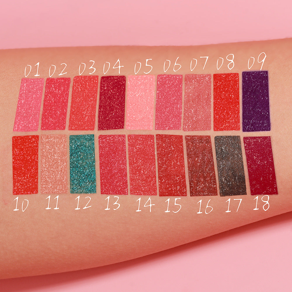 🔥This week's hot sale🔥Dunuf 18 Colors Diamond Lip Gloss