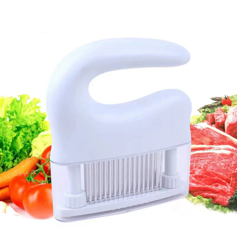 🔥This week's hot sale🔥48 stainless steel blade manual meat tenderizer black