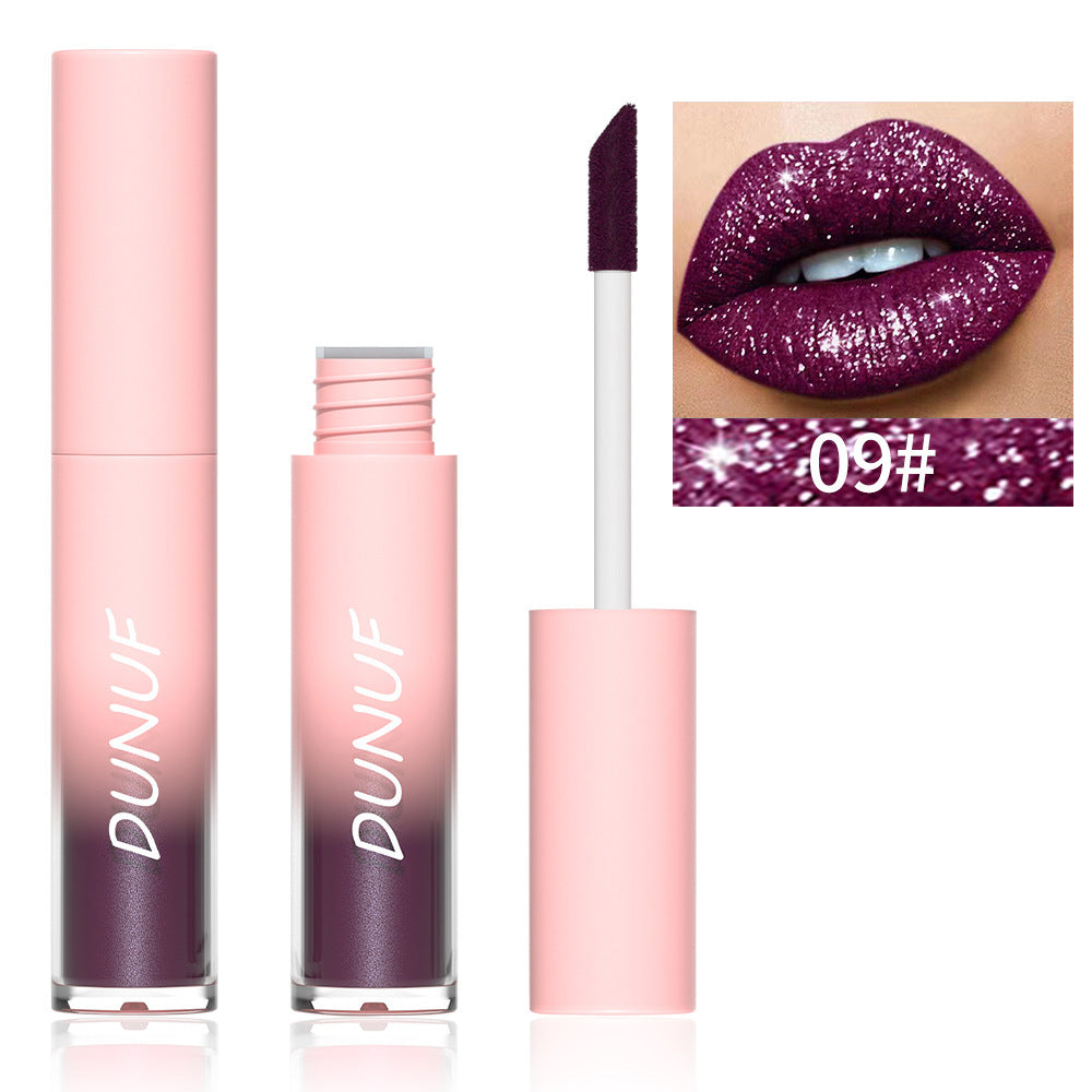 🔥This week's hot sale🔥Dunuf 18 Colors Diamond Lip Gloss