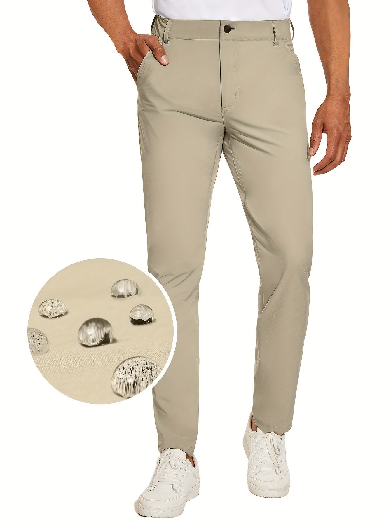 Men's Slim Fit Stretch Golf Pants