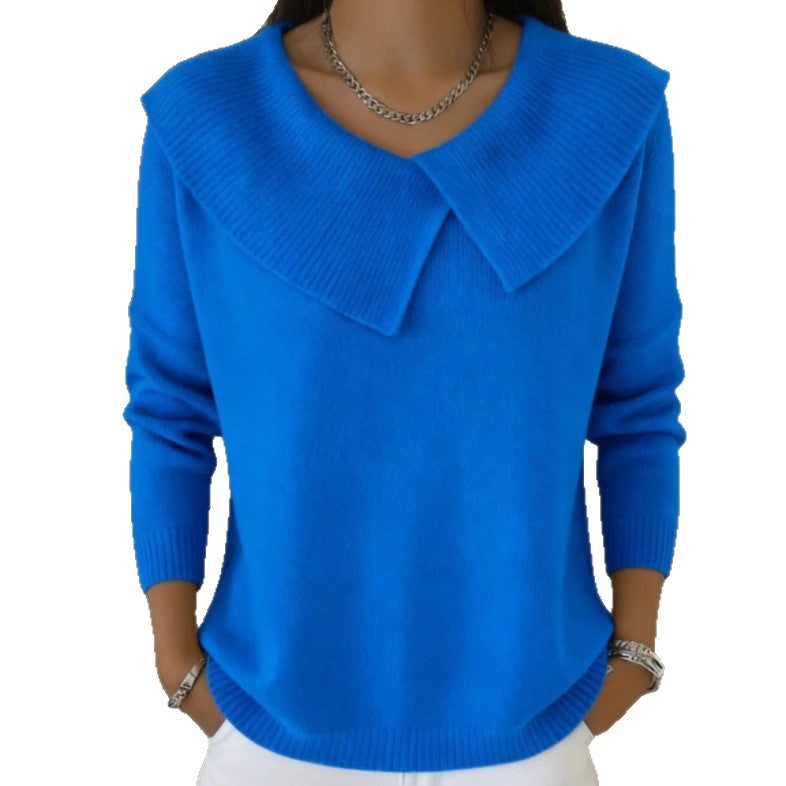 🔥This week's hot sale🔥Women's Christmas Lapel Pullover Sweater
