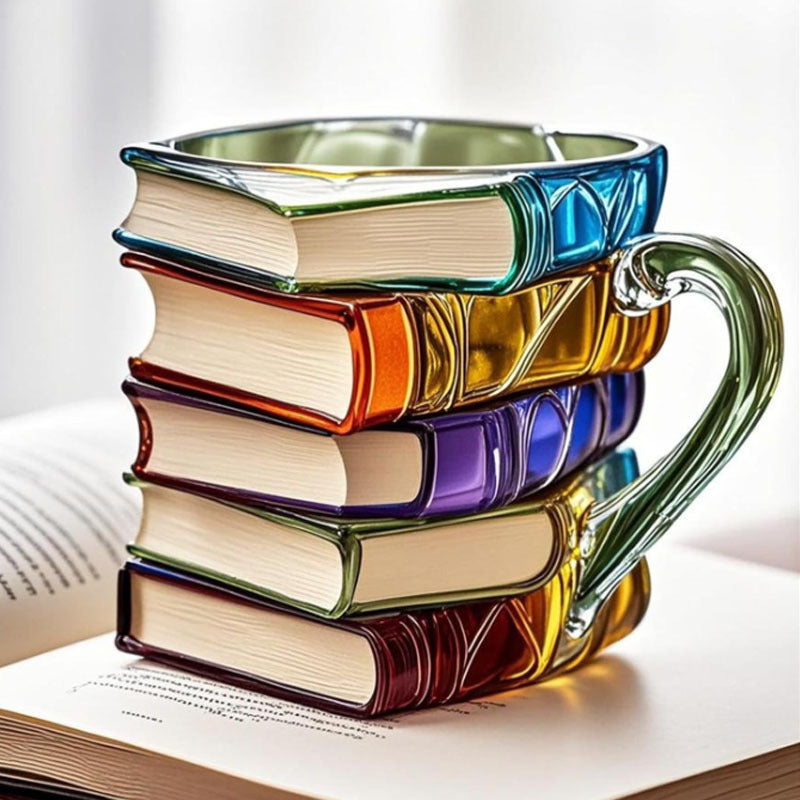 🔥This week's hot sale🔥unique book stack coffee cup