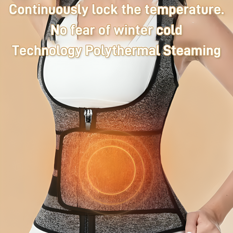 🔥This week's hot sale🔥Heat-retaining and warm double waist support and shaping vest