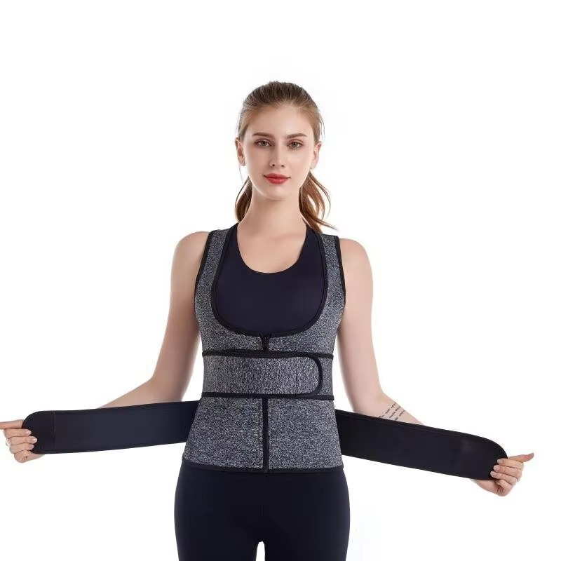 🔥This week's hot sale🔥Heat-retaining and warm double waist support and shaping vest