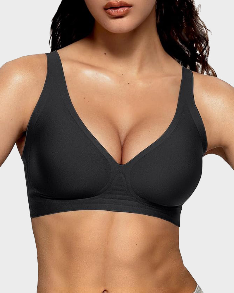🔥This week's hot sale🔥Seamless Deep V Push-Up Wireless Bra