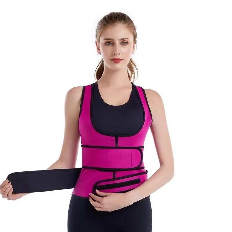 🔥This week's hot sale🔥Heat-retaining and warm double waist support and shaping vest