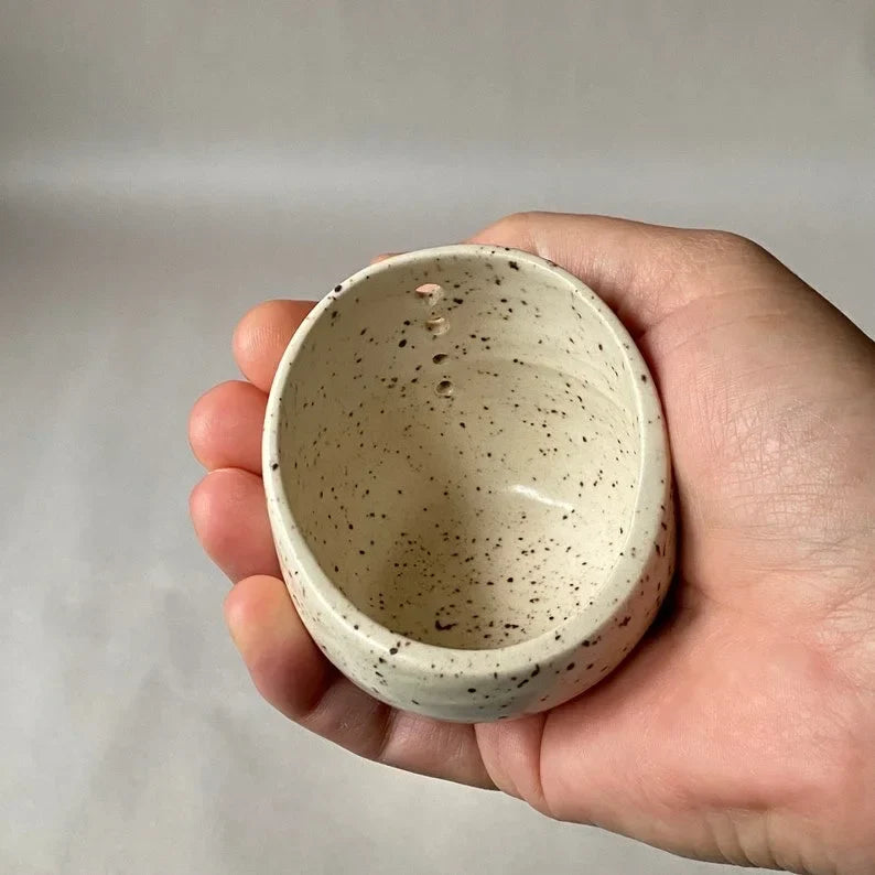 Pottery Herb Stripper, Kitchen Herb Leaf Stripping Tool