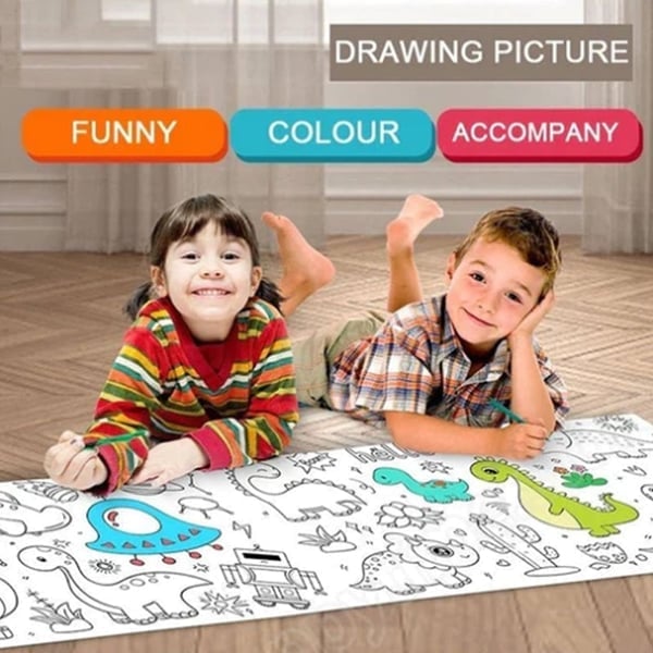 🎨$9.99 Only✨Children's Drawing Scroll Roll - Perfect Kids Gift🎁