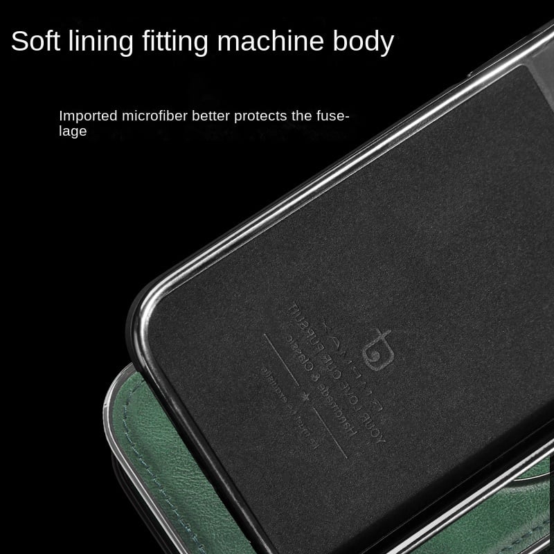 🔥This week's hot sale🔥 Luxury Leather Invisible Stand iPhone Case
