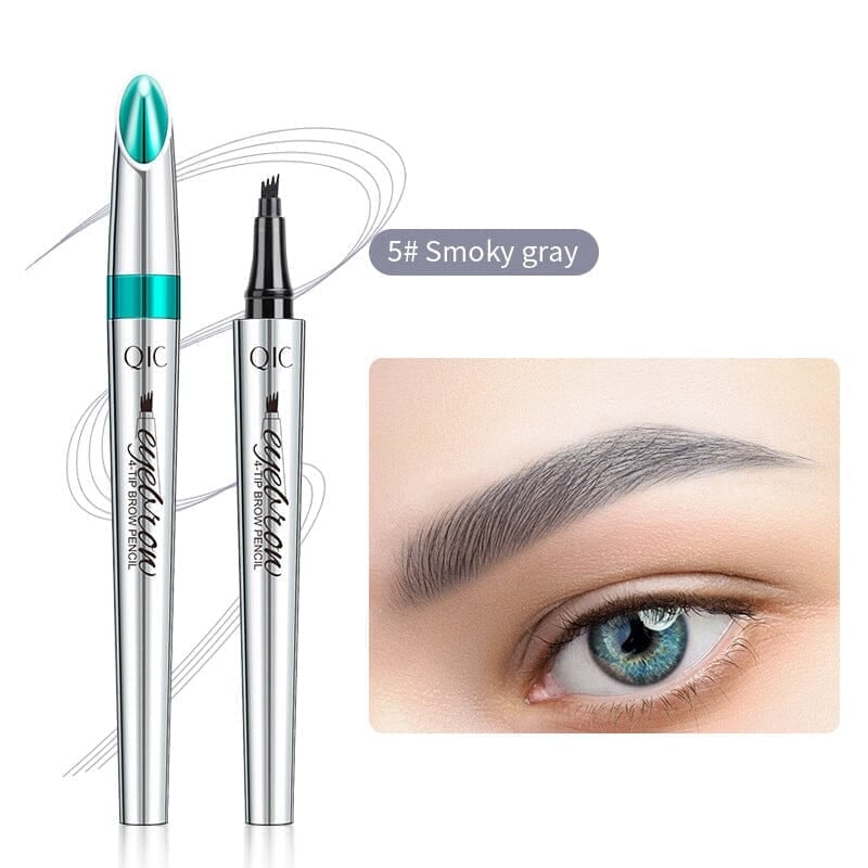 🔥This week's hot sale🔥 3D Waterproof 4 Fork Tip Eyebrow Pencil