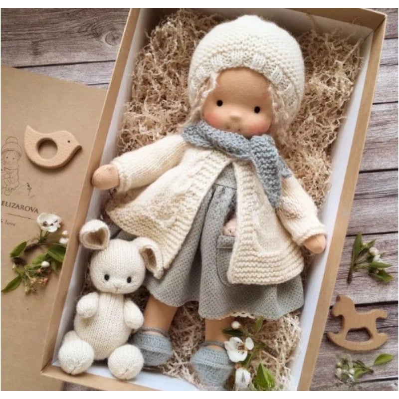 🎁🎁Handmade Waldorf Doll👧The Best Gift for Kids | Buy 2 Free Shipping