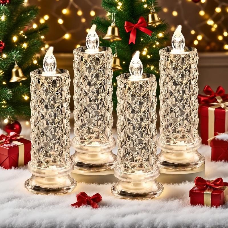 🔥This week's hot sale🔥Rose Electronic Candle Creative Night Light