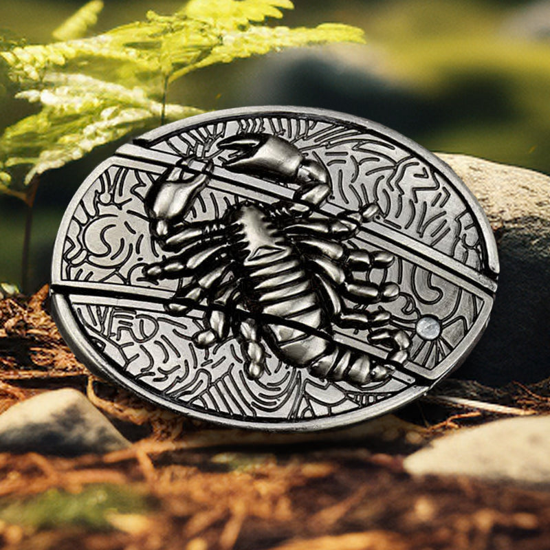 ⚡Flash Sale Ending⚡50% Off Punk Style Leather Belt with Hidden Tool