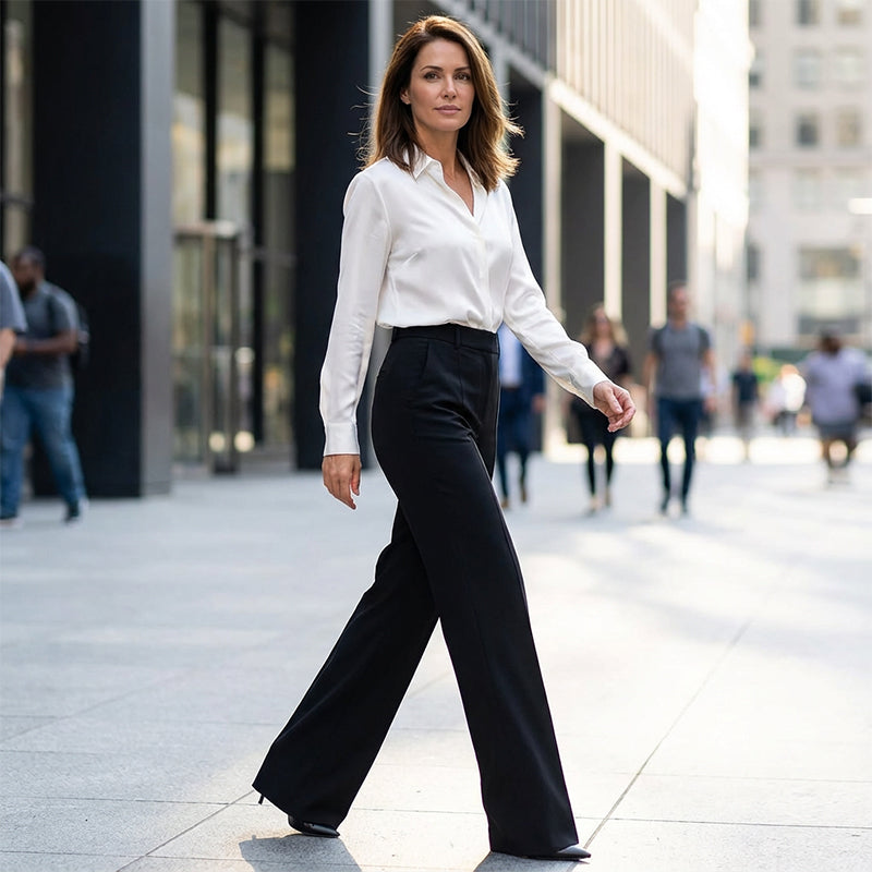 💓Top Rated Women's High Waist Slim Formal Pants