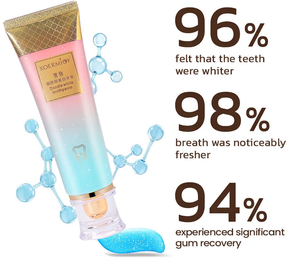 🔥This week's hot sale🔥Niacinamide Whitening Dual-Color Toothpaste