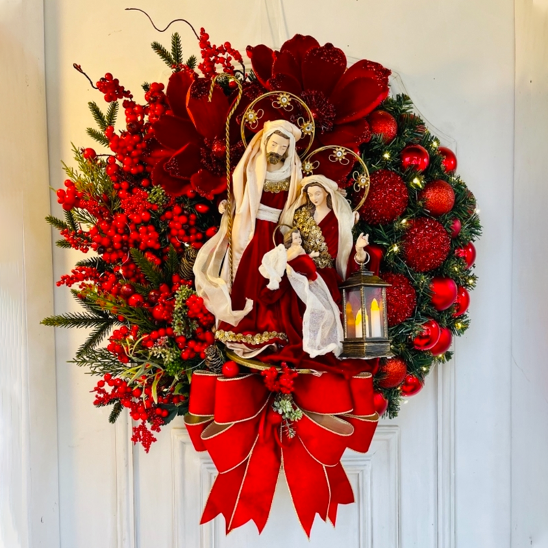 🔥This week's hot sale🔥LED Christmas Wreath