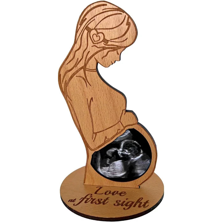 🔥This week's hot sale🔥Heart-shaped pattern baby ultrasound photo frame