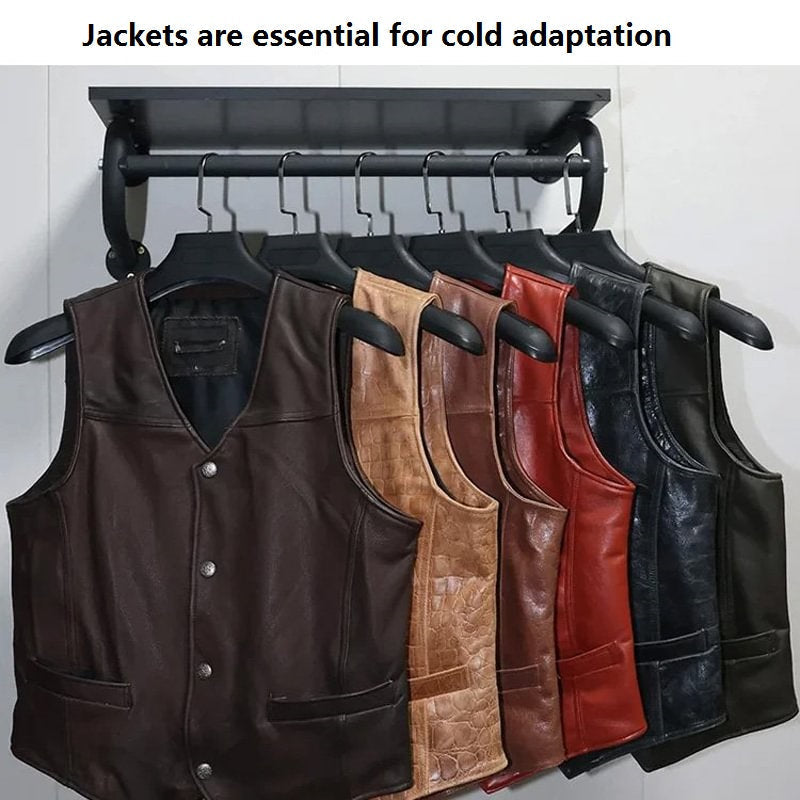 🔥This week's hot sale🔥Retro Men's Leather Vest