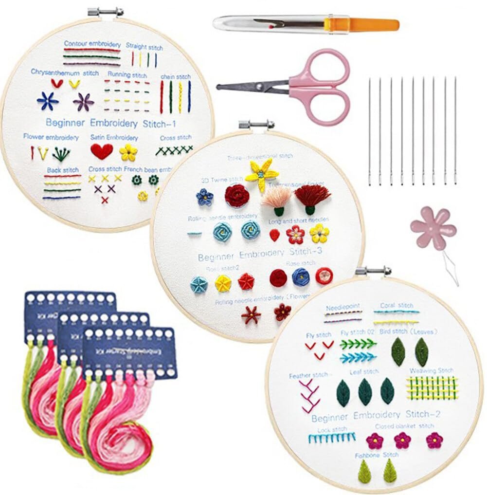 🔥This week's hot sale🔥Embroidery Starter Kit