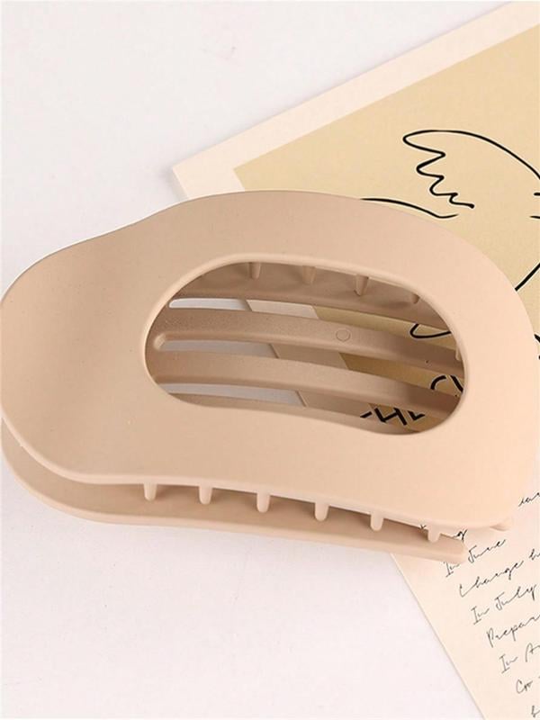 🔥Elegant solid color hair clip🌹 simple hairpin