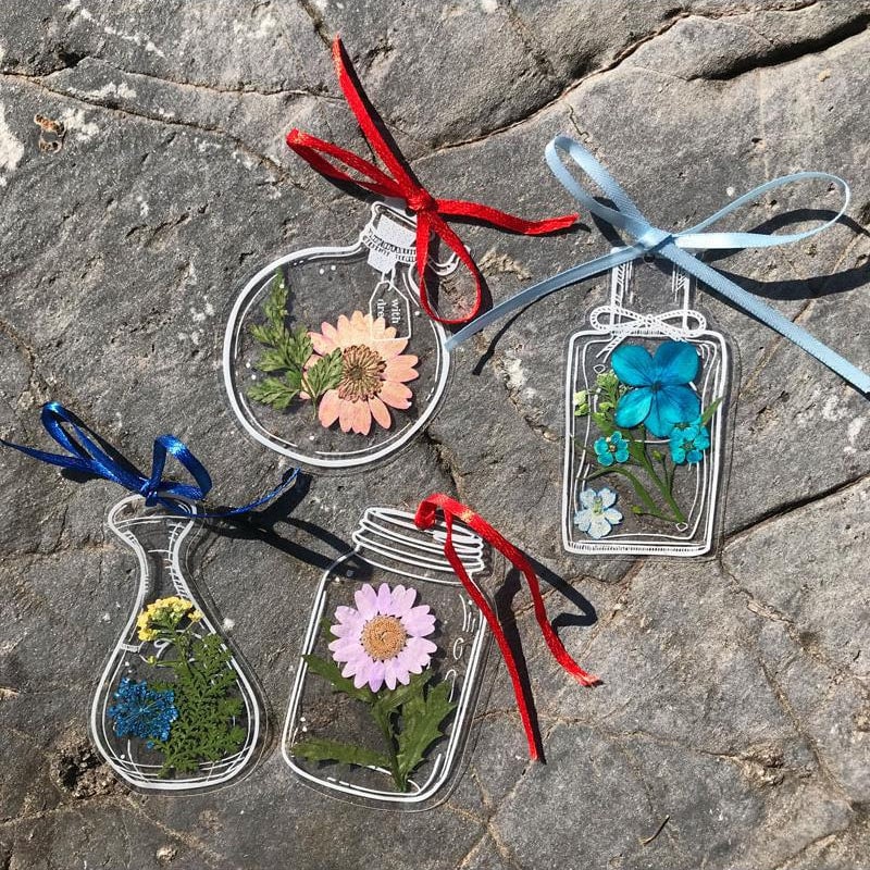 💐Dried Flower Bookmark Set💐 Capture the Beauty of Spring