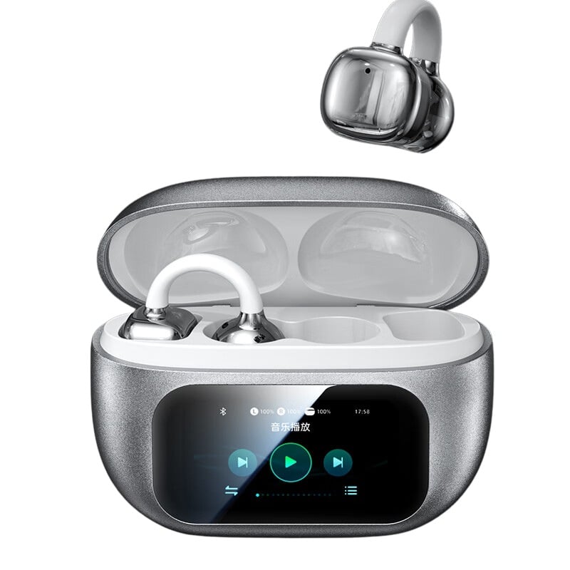 🔥This week's hot sale🔥new arrival ear clip bluetooth headphones with touch screen