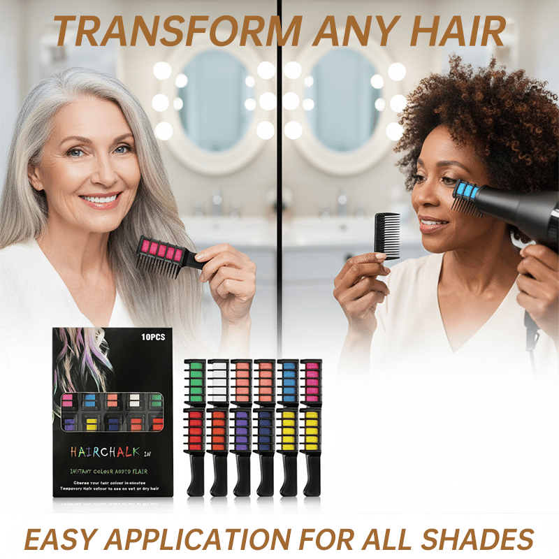 🔥This week's hot sale🔥festive fun hair chalk combs for girls