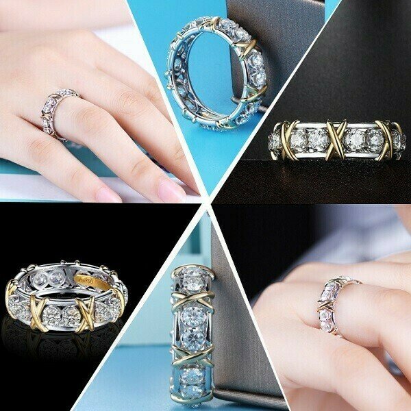 🎁Perfect Gift – Cross Full Diamond Ring