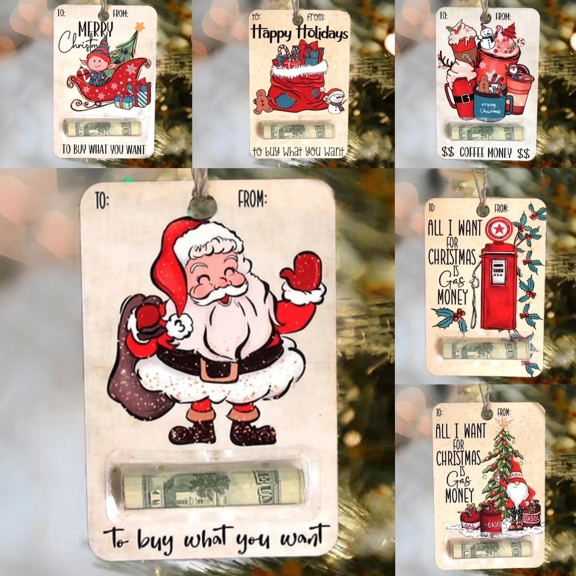 🔥This week's hot sale🔥Christmas Money Holders Gift