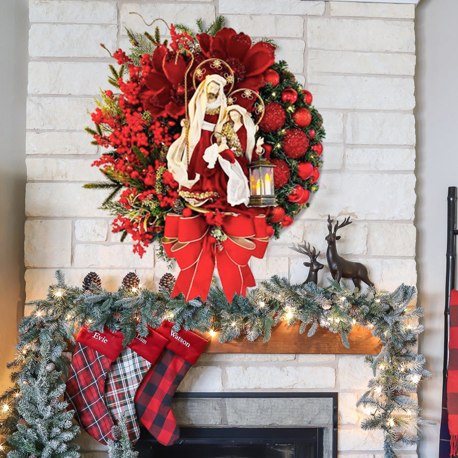 🔥This week's hot sale🔥LED Christmas Wreath