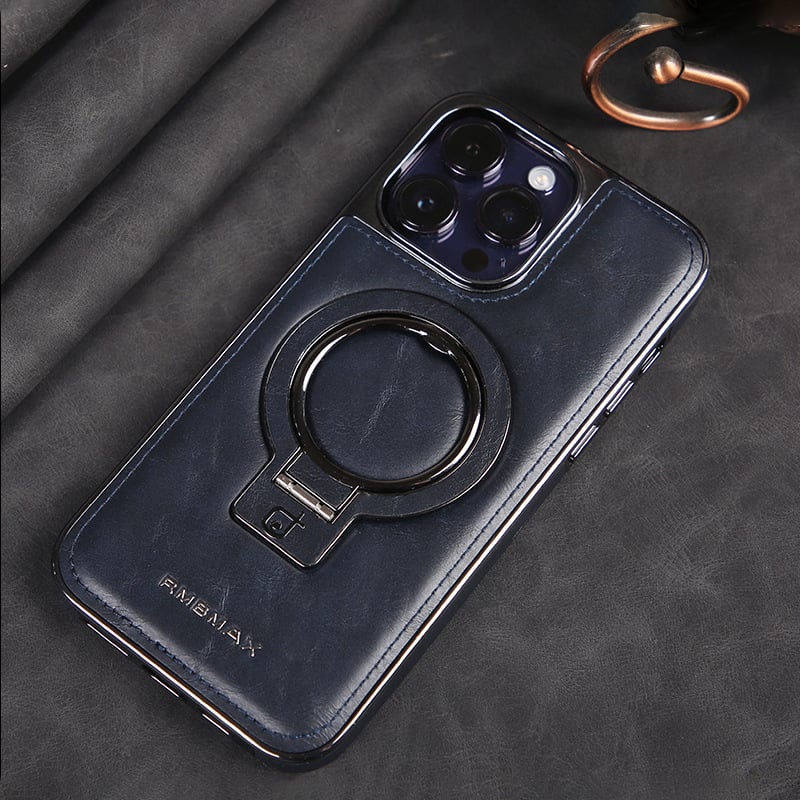 🔥This week's hot sale🔥 Luxury Leather Invisible Stand iPhone Case
