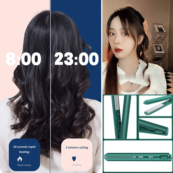 🔥This week's hot sale🔥Mini dual-purpose curling iron