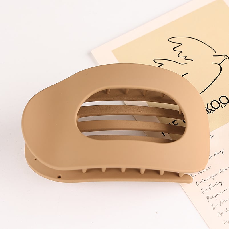 🔥Elegant solid color hair clip🌹 simple hairpin