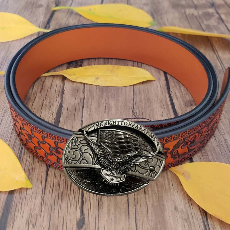 ⚡Flash Sale Ending⚡50% Off Punk Style Leather Belt with Hidden Tool