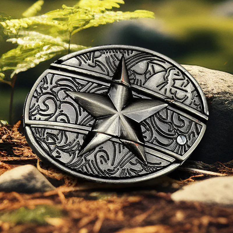 ⚡Flash Sale Ending⚡50% Off Punk Style Leather Belt with Hidden Tool