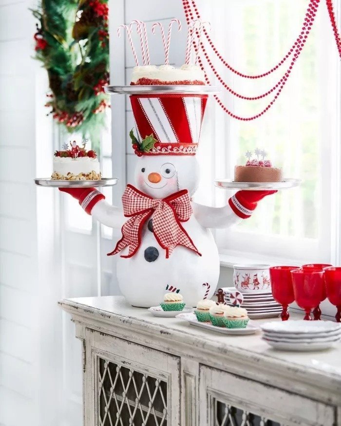 🔥This week's hot sale🔥 Santa Holdings Tray Figurine