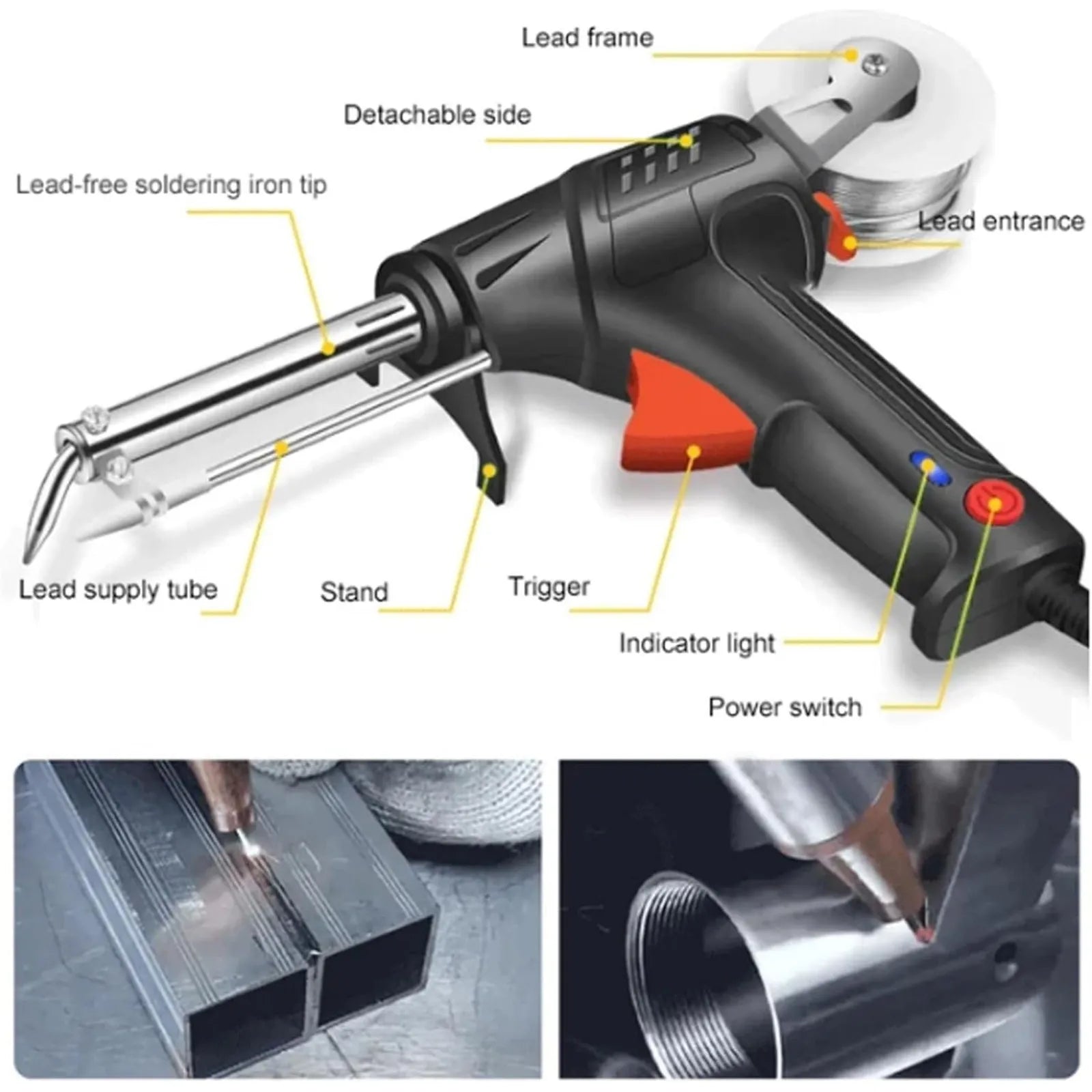 🔥This week's hot sale🔥Automatic handheld soldering torch tool