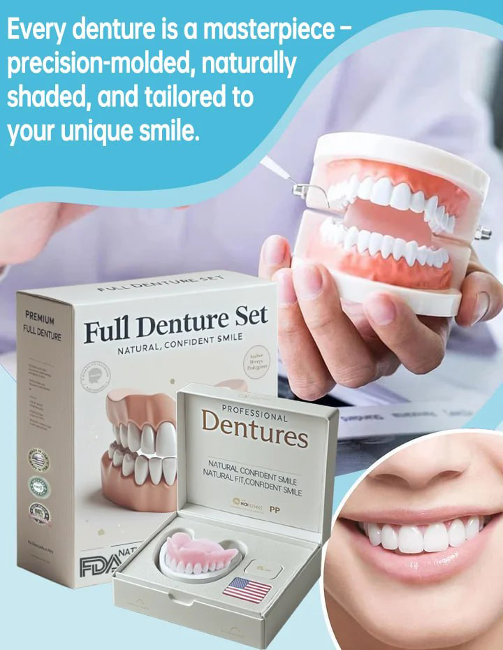 🔥This week's hot sale🔥Full Denture Set