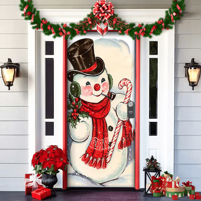 🔥This week's hot sale🔥 Christmas and Halloween front door decoration